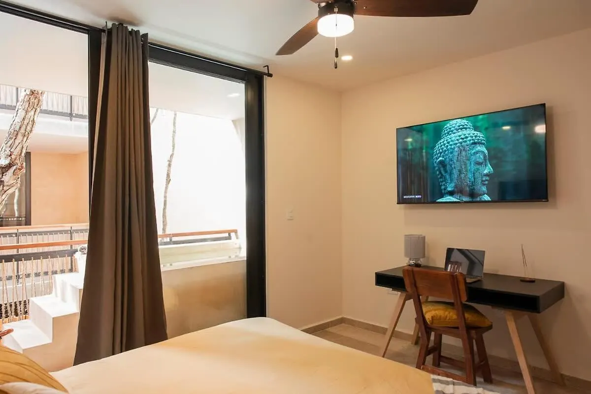 1Br Apartment - Cozy Design & Private Pool 툴룸
