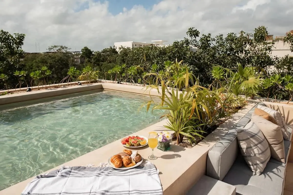 1Br Apartment - Cozy Design & Private Pool 툴룸