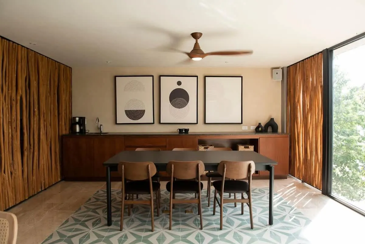 1Br Apartment - Cozy Design & Private Pool 툴룸 멕시코